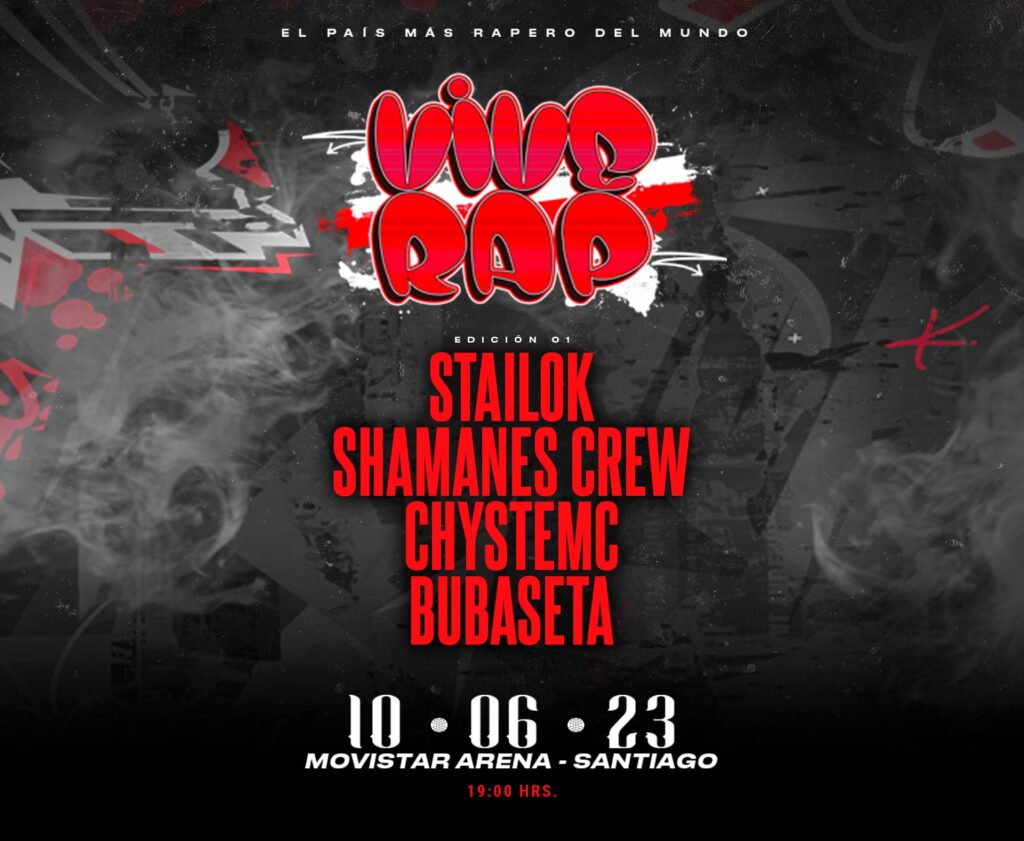 Vive Rap: Stailok, Chystemc, Shamanes y Bubaseta