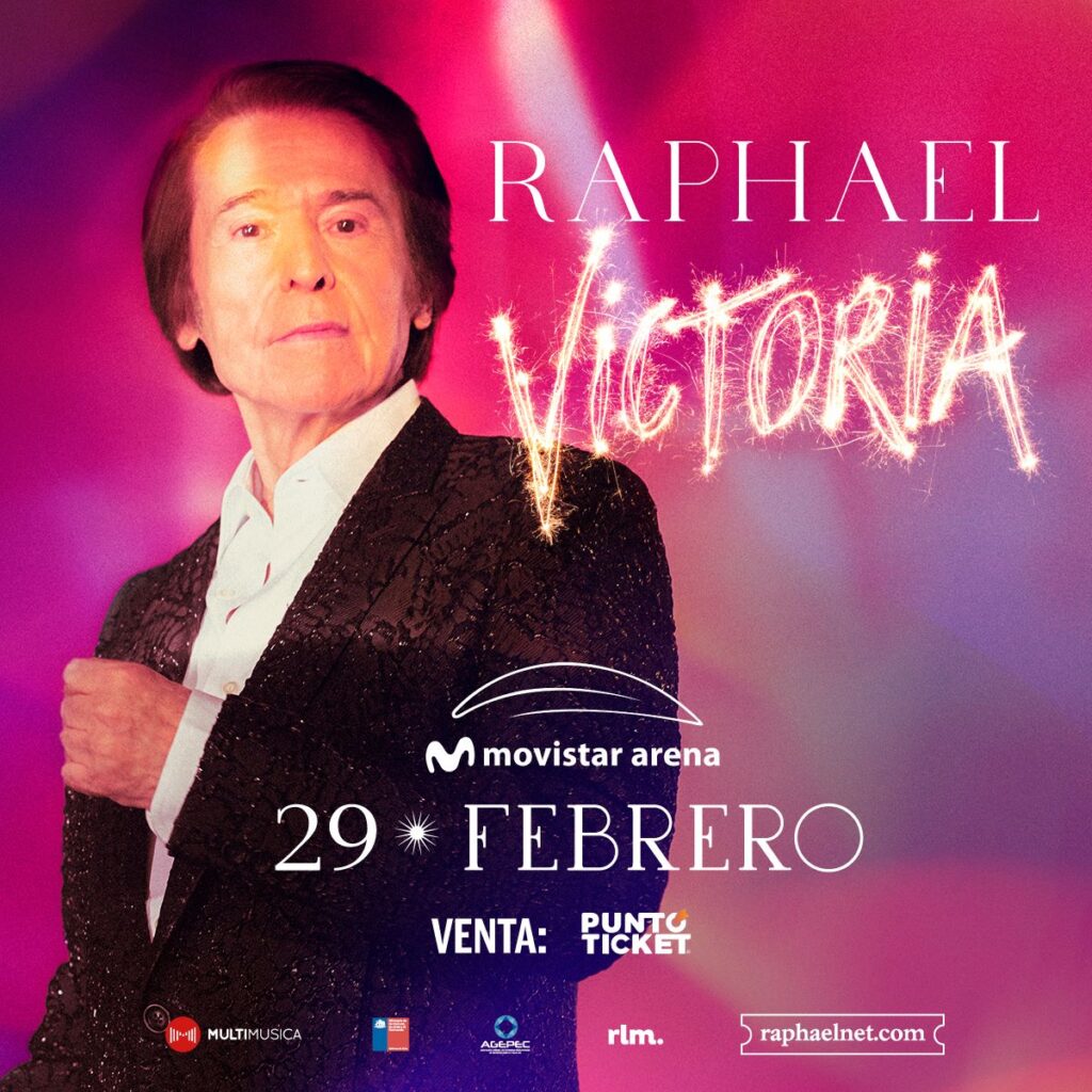 Raphael vuelve a Chile con su nuevo tour: ‘Victoria’