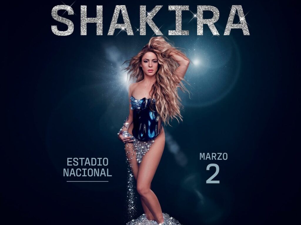 Shakira regresa a Chile en 2025 con su gira “Las Mujeres Ya No Lloran World Tour”
