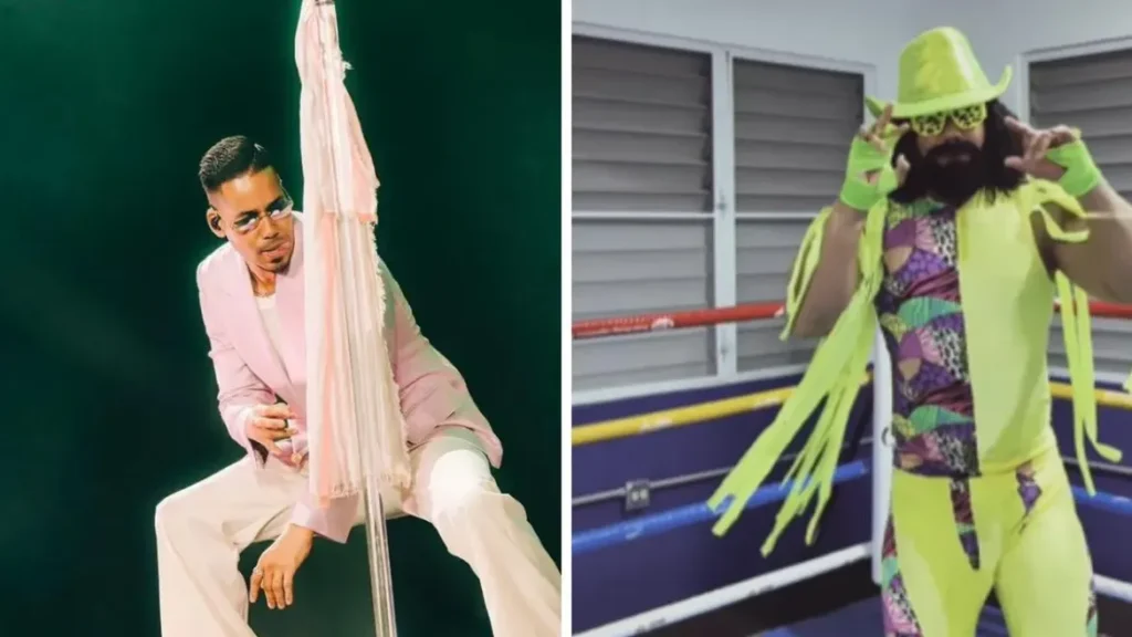 «Yo soy la tradición»: Romeo Santos celebra Halloween en Chile disfrazado de icónico luchador