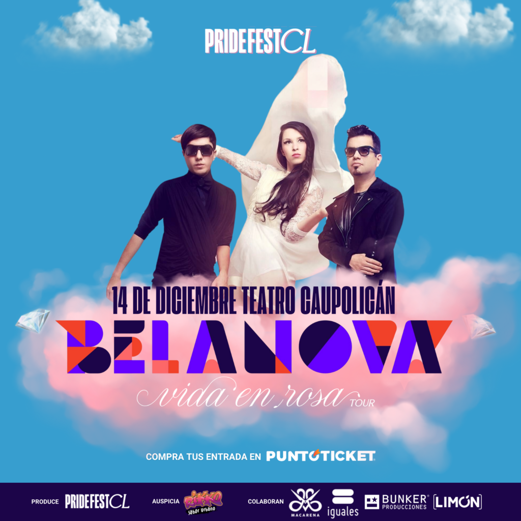 ¡Belanova en Chile! La banda de electro pop llega por primera vez al Teatro Caupolicán en PridefestCL