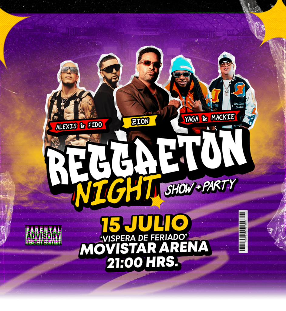 Zion, Alexis y Fido, y Yaga y Mackie harán vibrar el Movistar Arena en una noche dedicada al reggaetón old school